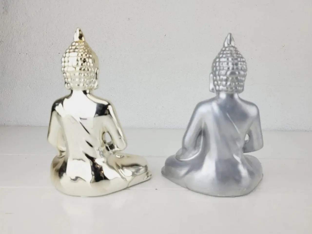 Billede 3 - 2 stk Buddha figure