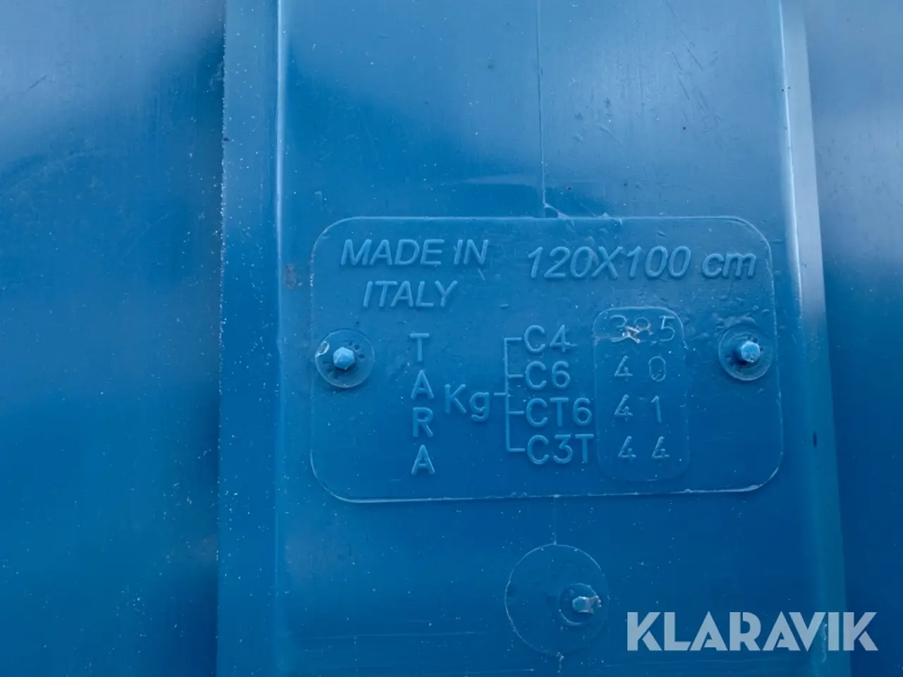 Billede 6 - Stabelbare plast-pallebokse 3 styk.