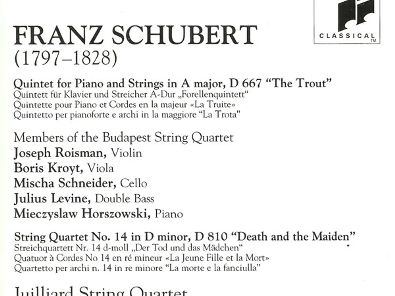 Billede 6 - Schubert* – Budapest String Quartet •… – CD