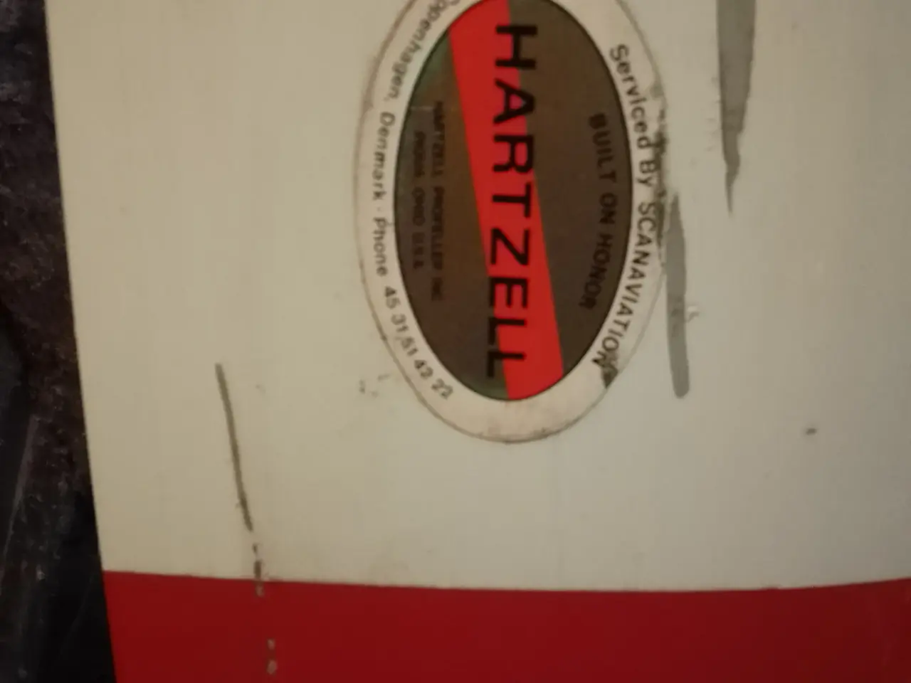 Billede 2 - 3 Bladet Hartzell flyvemaskine propel
