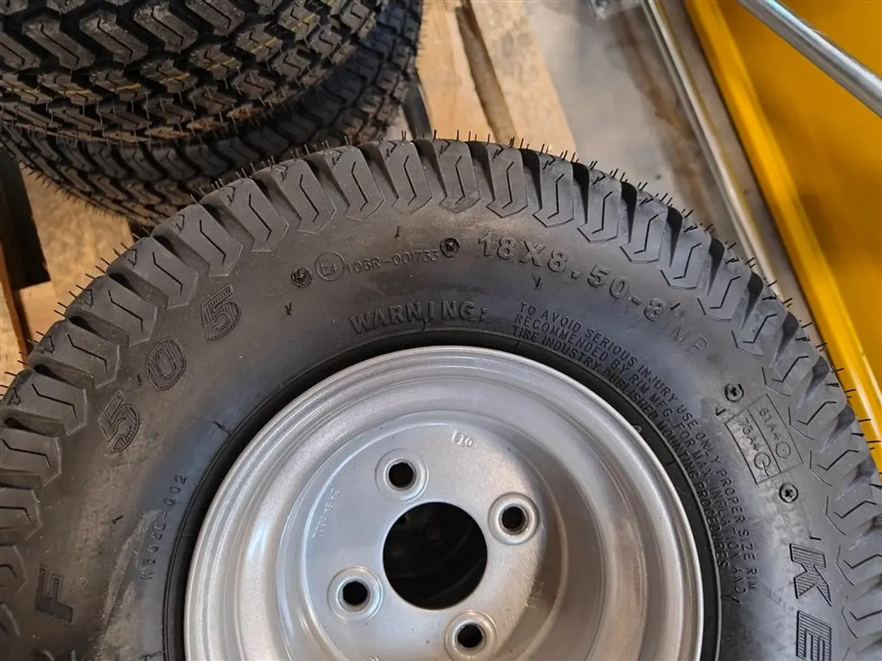 Billede 2 - Husqvarna P 524 KOMPLET HJULSÆT