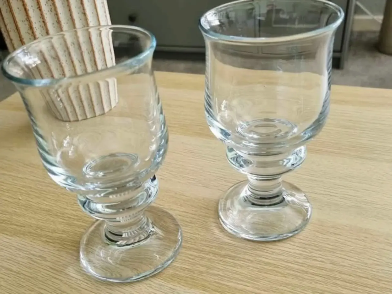 Billede 8 - Holmegård Tivoliglas: 2 ølglas +3 snapseglas 