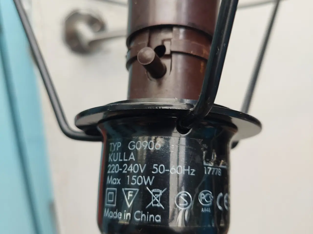 Billede 5 - stor ældre gulv/stander lampe