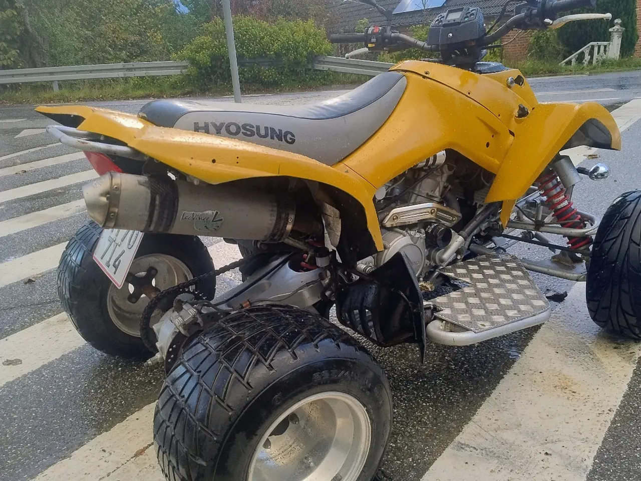 Billede 3 - Hyusong te 450 ATV på bil plader 