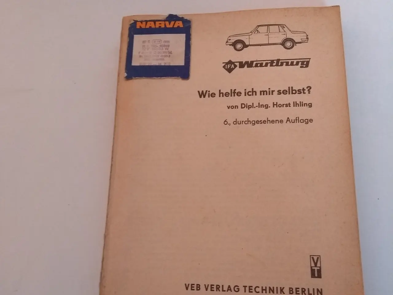 Billede 2 - Instruktionsbog til Wartburg 353
