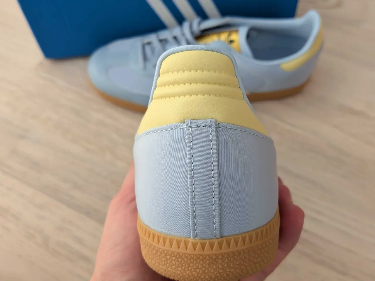 Billede 5 - Adidas samba og junior blue powder yellow