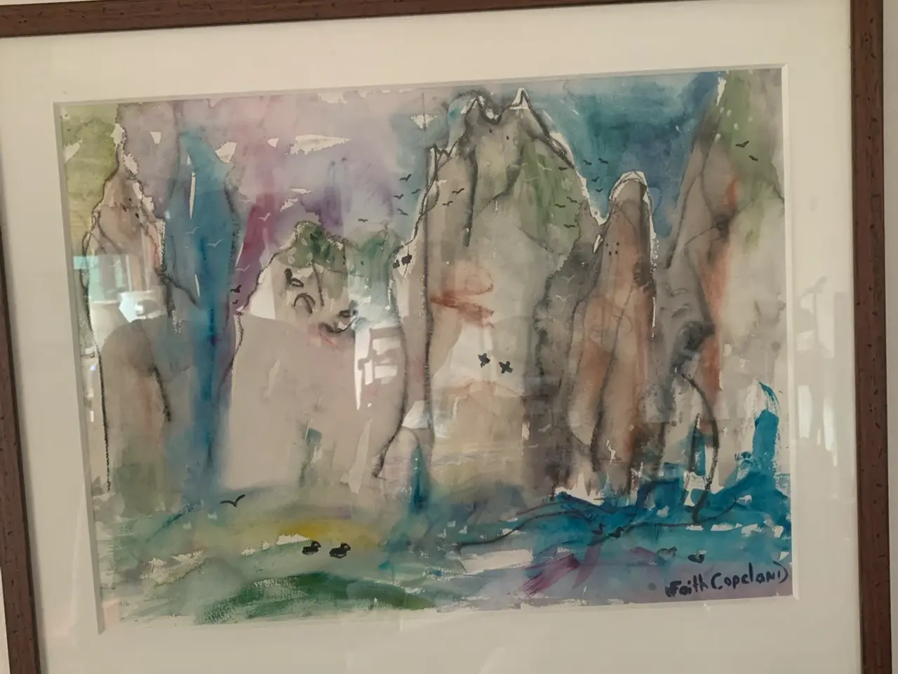 Billede 1 - Akvarel af Faith Copeland