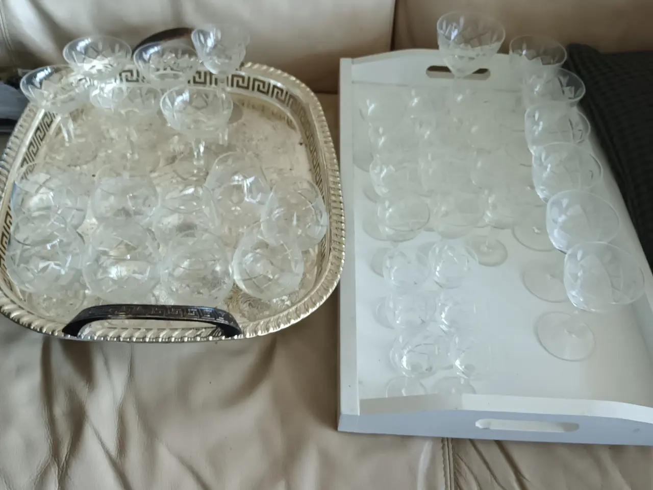 Billede 1 - LYNGBY WIEN ANTIK 9 Cognag glas 40,-kr stk Likør 5