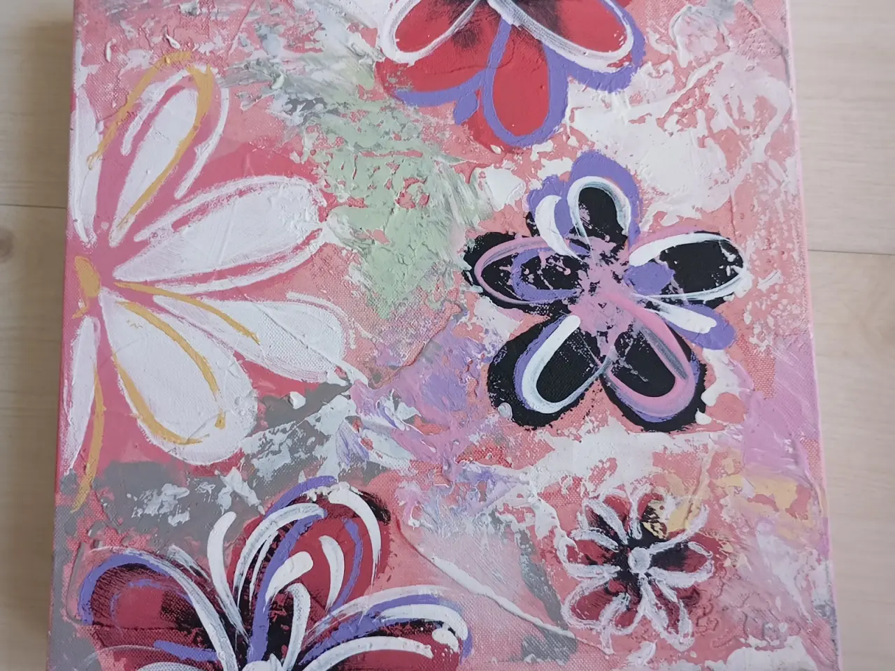 Billede 1 - Blomster maleri