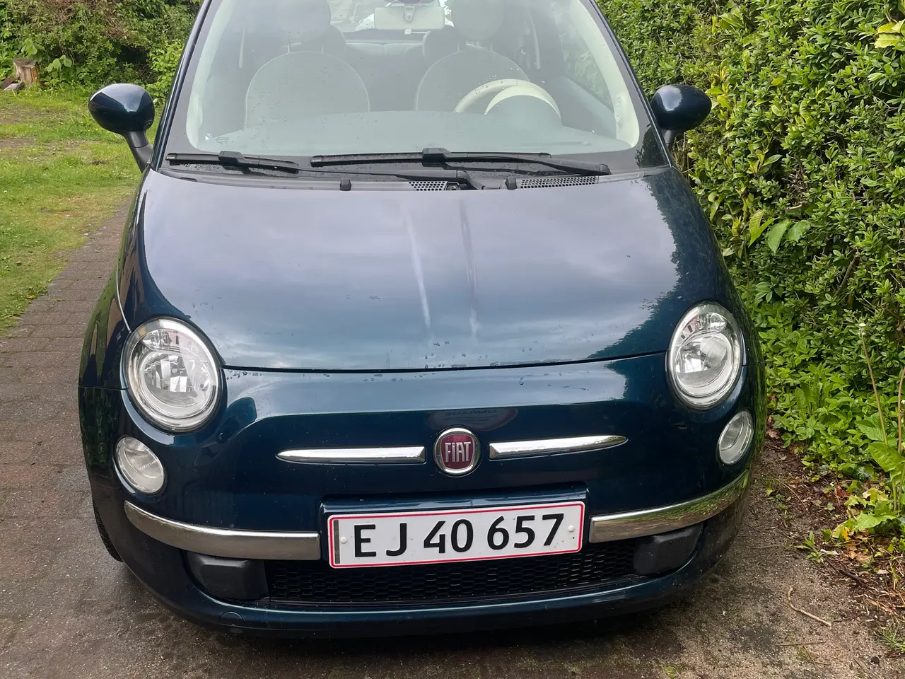 Billede 2 - Fiat 500 Lounges 0,9 2013 med panorama tag 