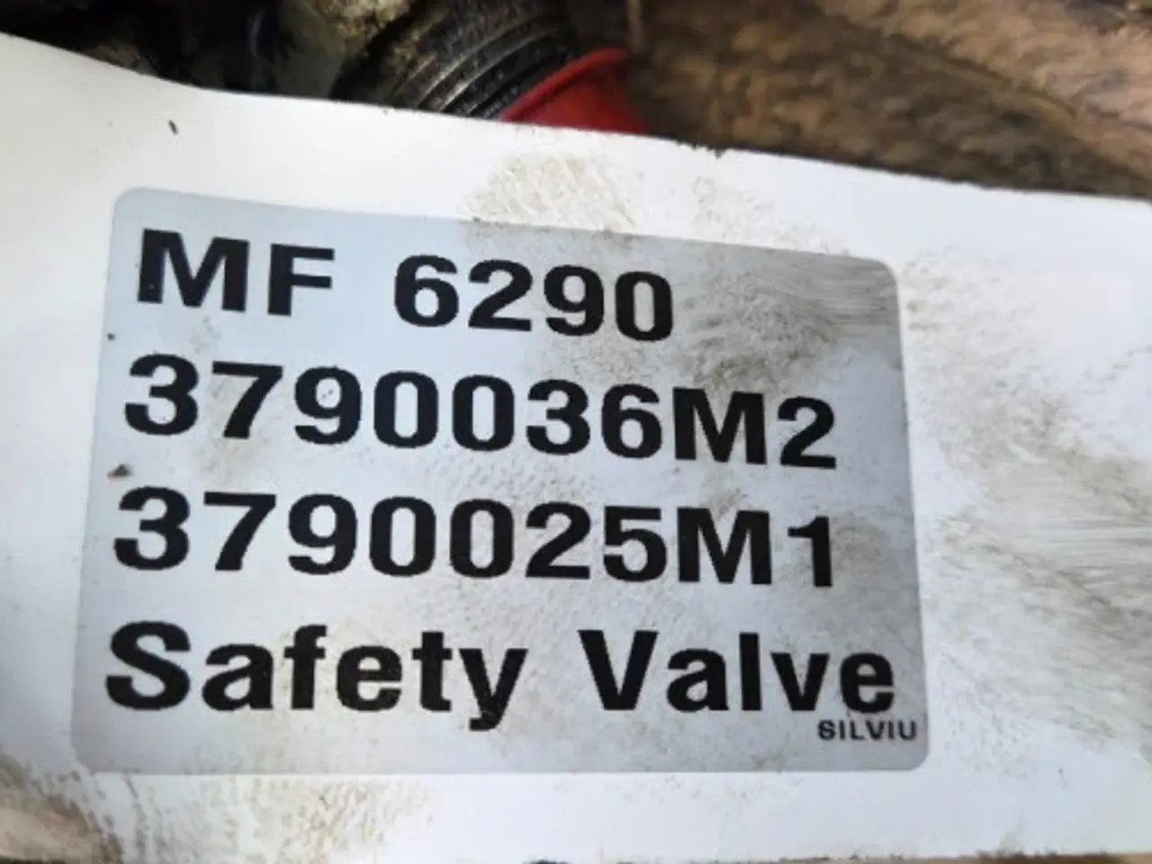 Billede 6 - Massey Ferguson 6290 Hydraulikventil 3790036M2