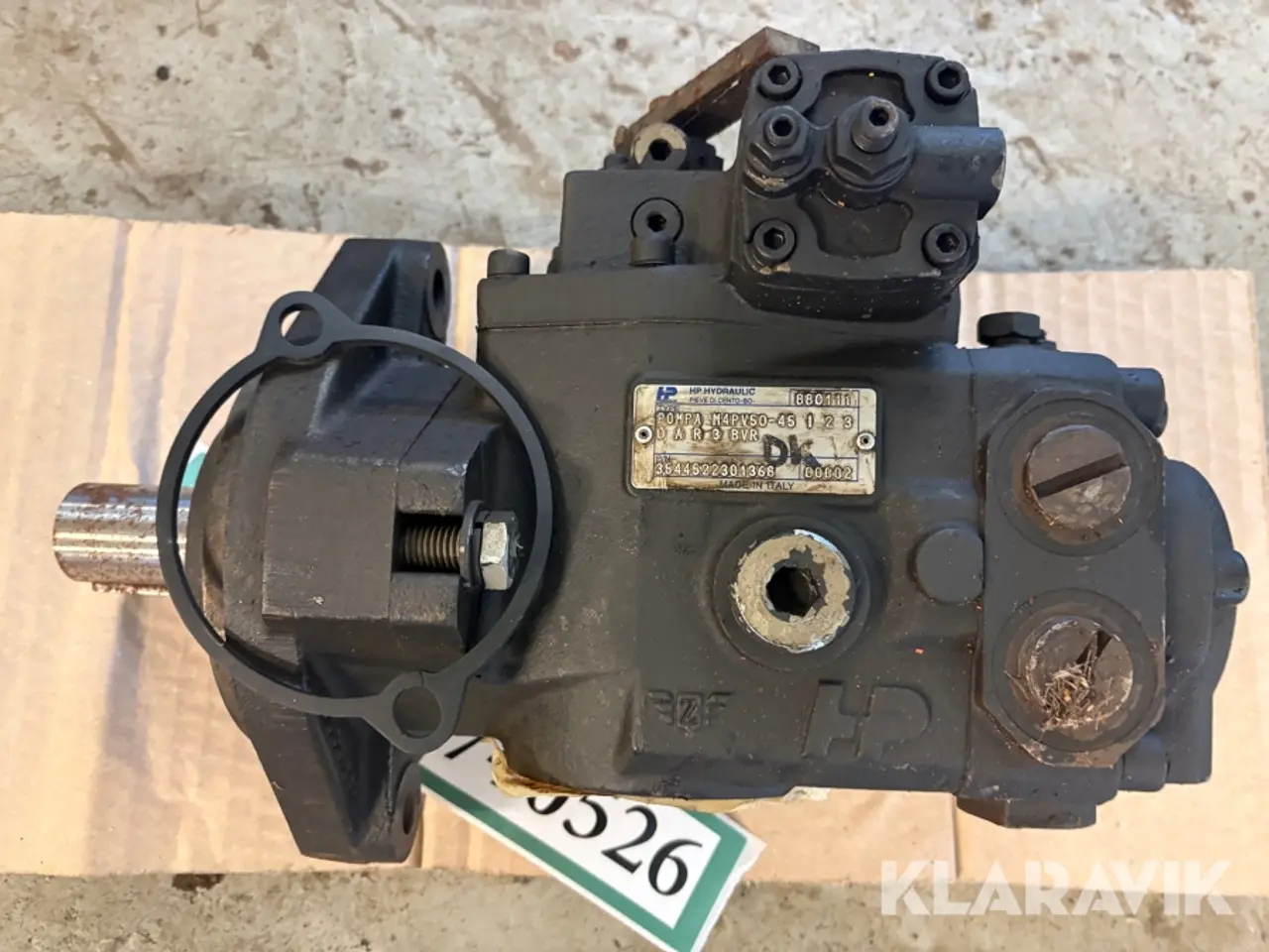Billede 4 - Stempelpumpe HP Hydraulik Pompa M4PV50-45