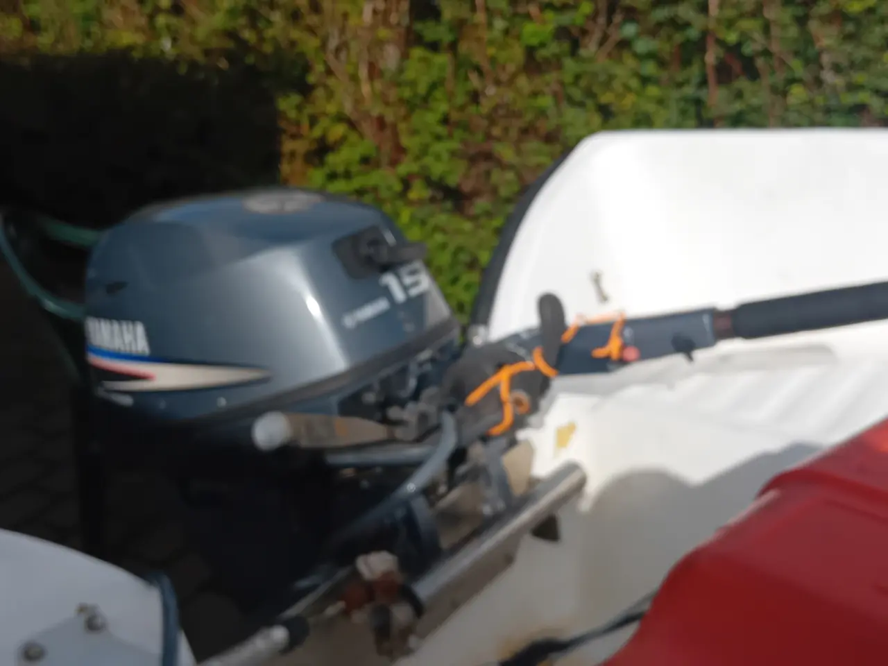 Billede 5 - Yamaha 15 hk firetaktsmotor 