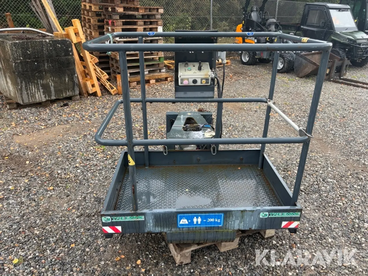 Billede 8 - Mandskabskurv Tremme PR20