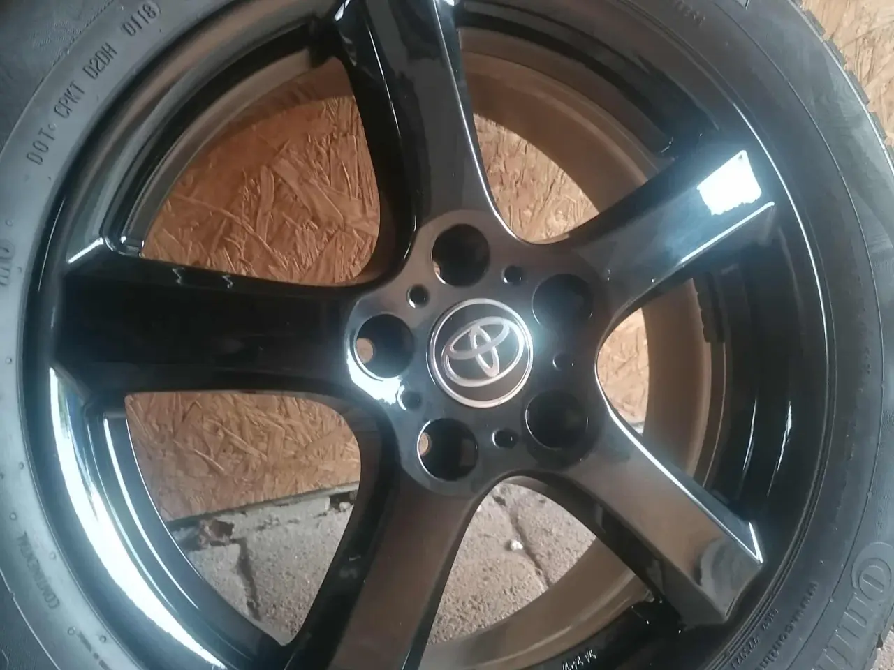 Billede 3 - Toyota fælge 5x114,3 M. Vinterdæk