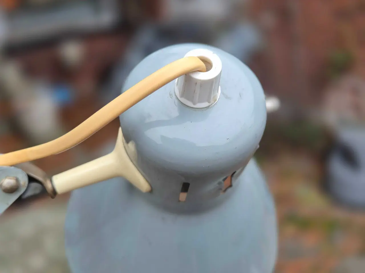 Billede 5 - Grå retro arkitektlampe med rækkevidde
