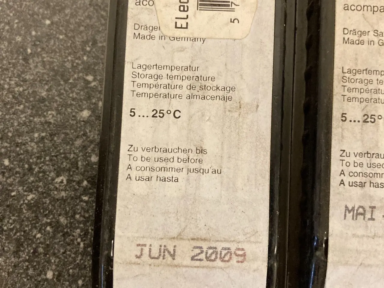 Billede 8 - parti of 5 x 10 Dräger Carbon Monoxide (CO) Test –