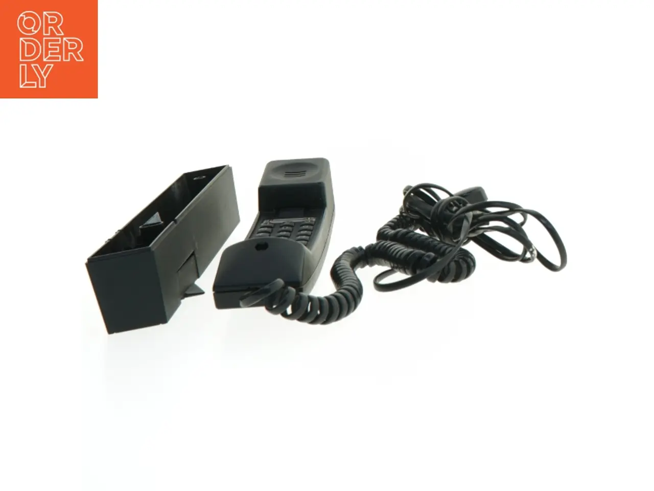 Billede 2 - Fastnettelefon med røret og lader (str. 22 cm)