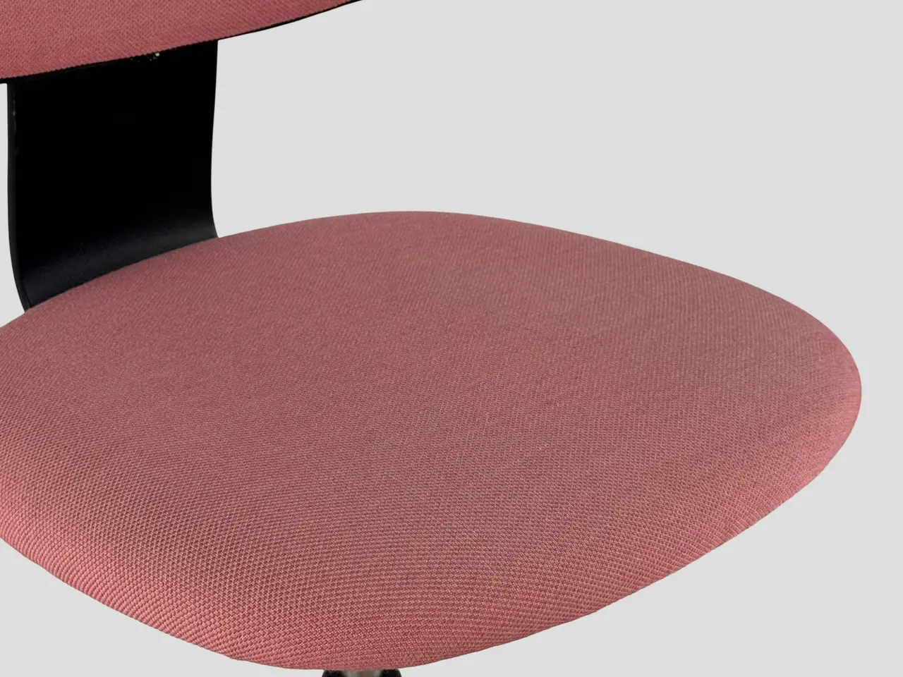 Billede 8 - Håg Tion Stol + IKEA BEKANT Hæve/sænkebord – Lyserød/Sort