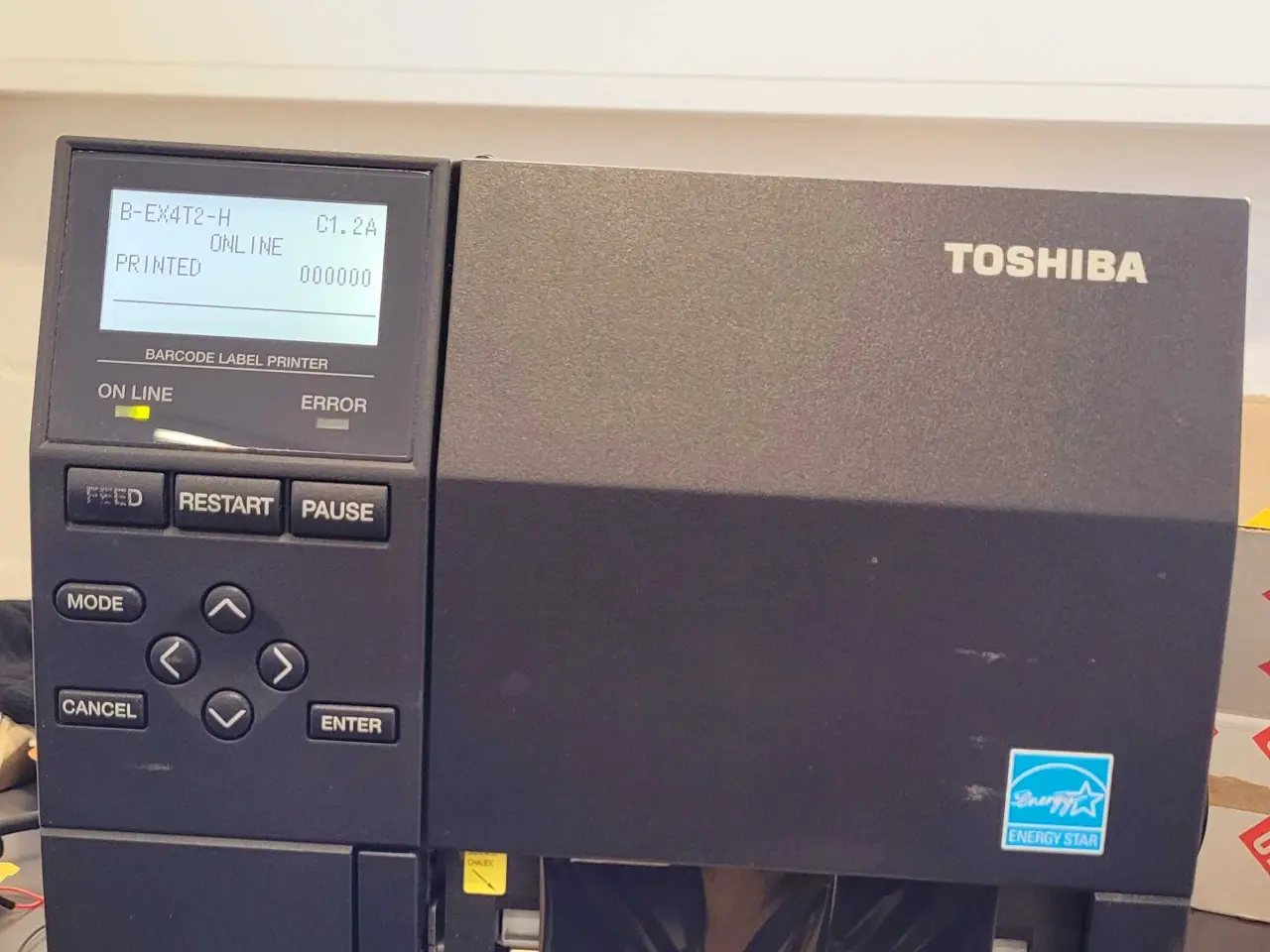 Billede 1 - Toshiba Labelprinter model B-EX4T2-HS12-QM-R
