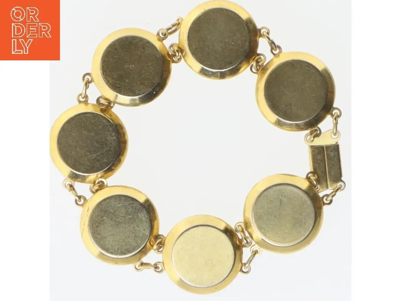 Billede 2 - Armbånd med cirkulært design (str. Ø 7,5 cm)