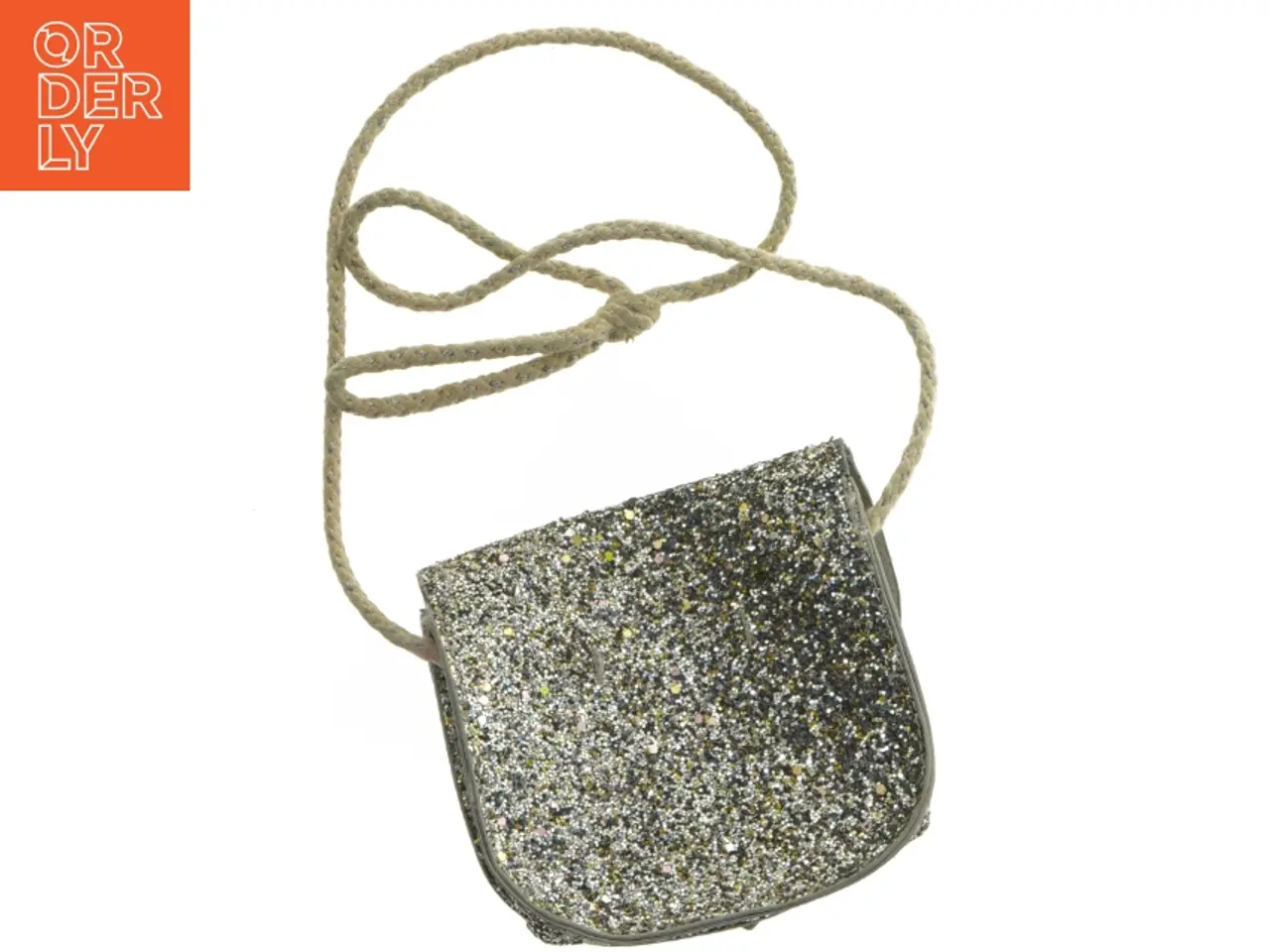 Billede 3 - Glitter taske med skulderrem (str. 13x13 cm)