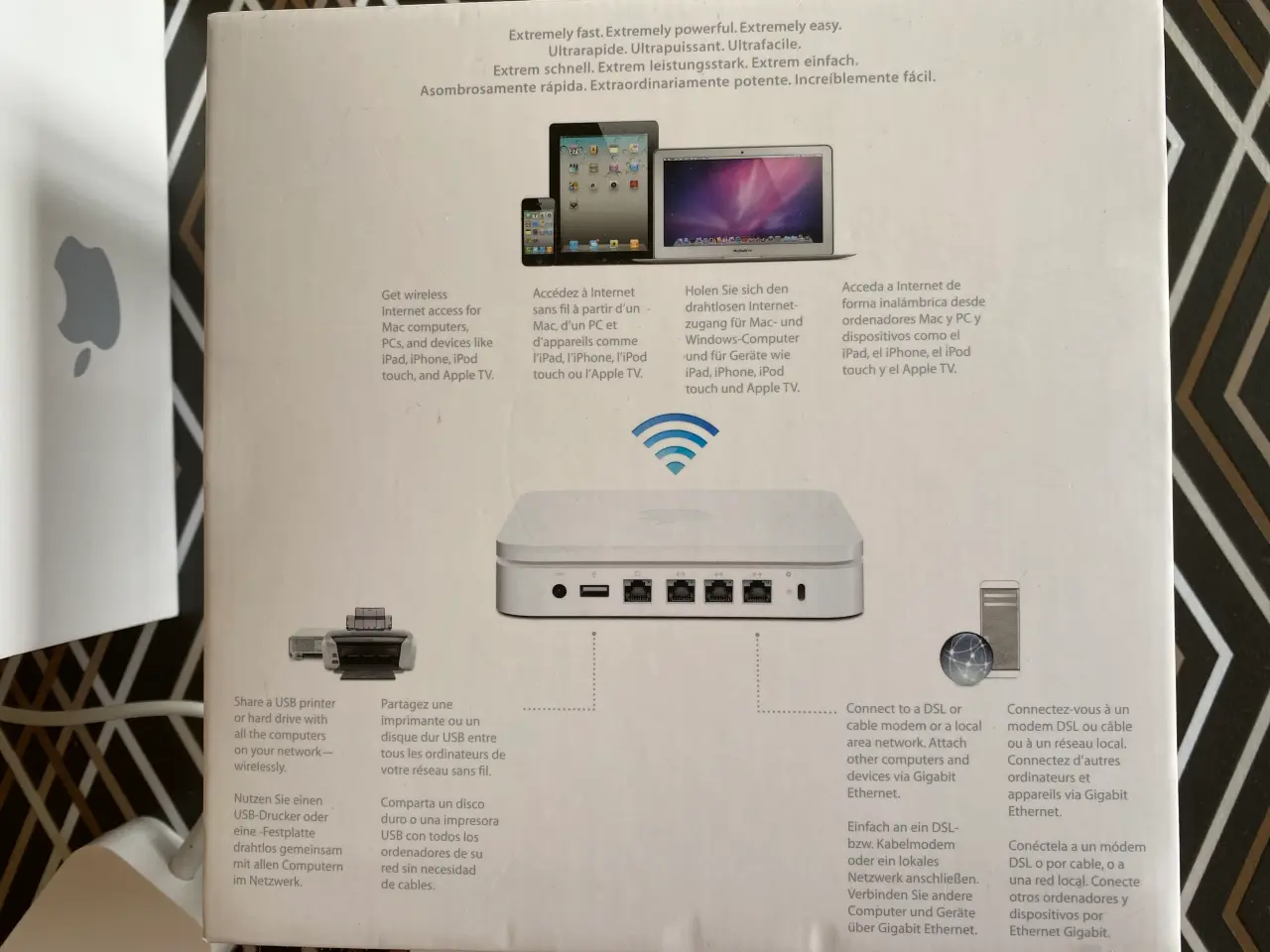 Billede 2 - Airport Extreme Router i original æske