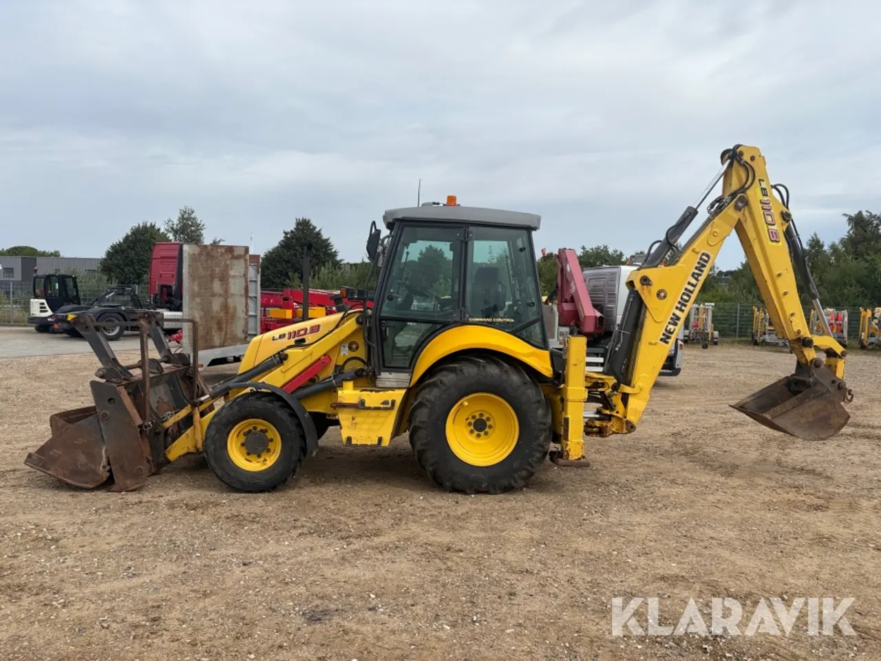 Billede 2 - Rendegraver New Holland LB110B-4PS