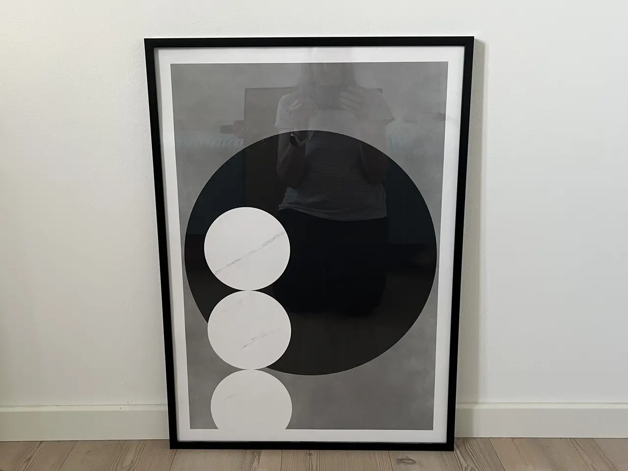 Billede 1 - Plakat inkl. sort ramme med plexiglas