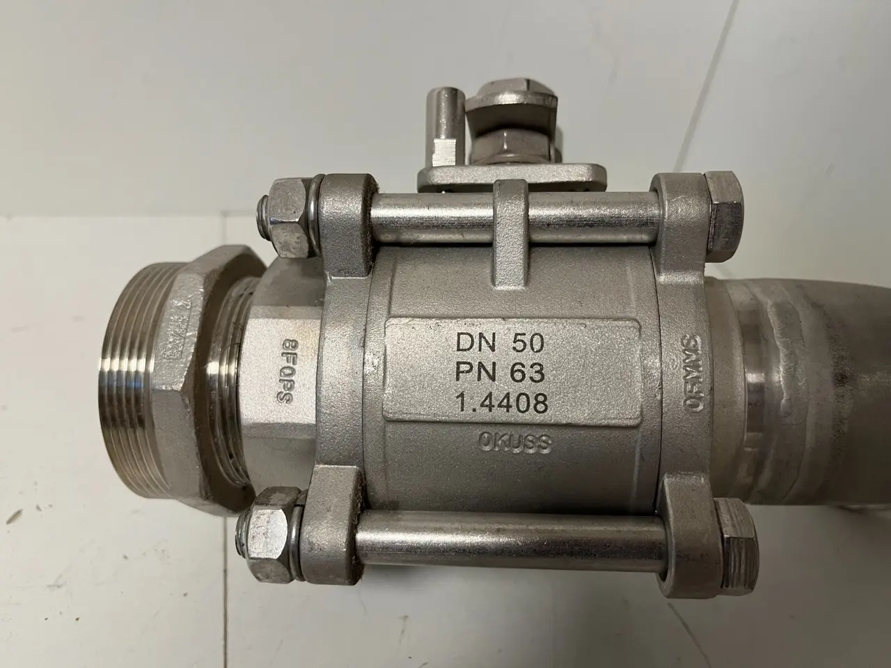 Billede 5 - Stainless Steel Ball ventil DN50 PN63 MARS 90° PN