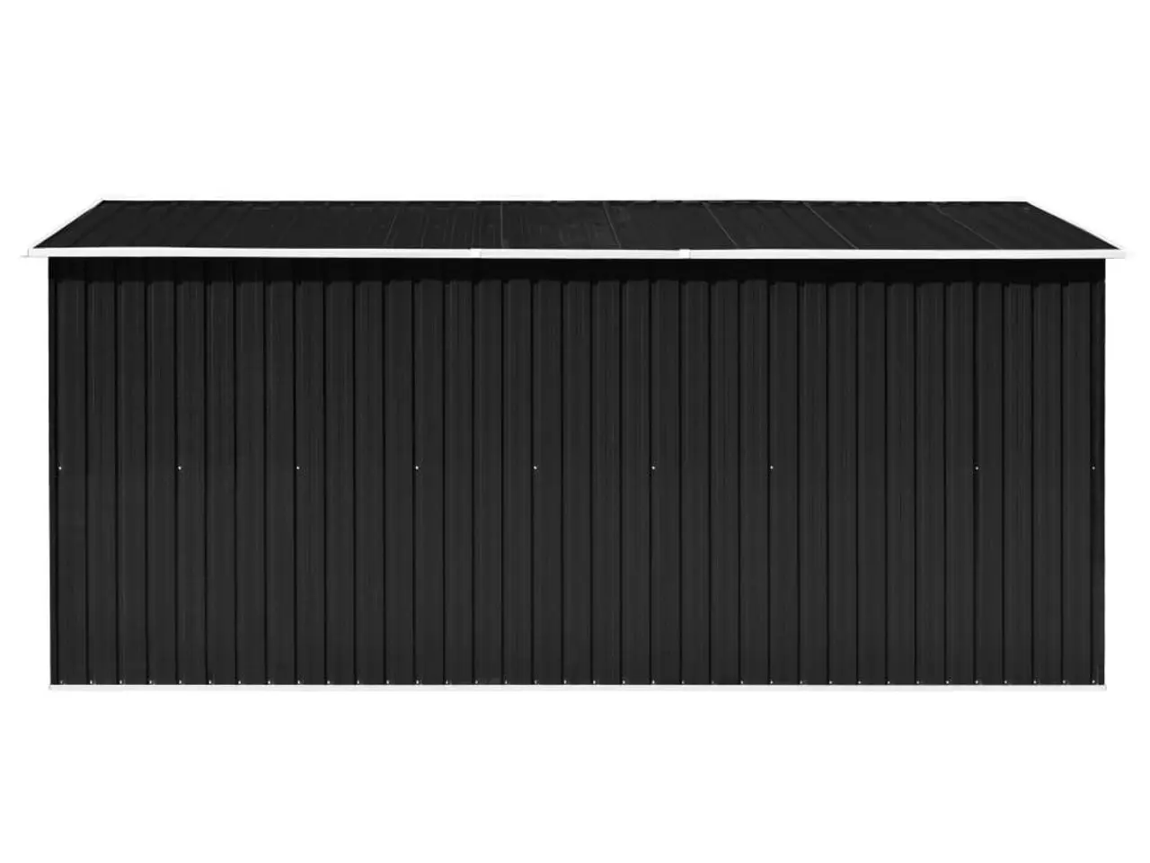 Billede 4 - Haveskur i metal 257 × 392 × 181 cm - antracitgrå