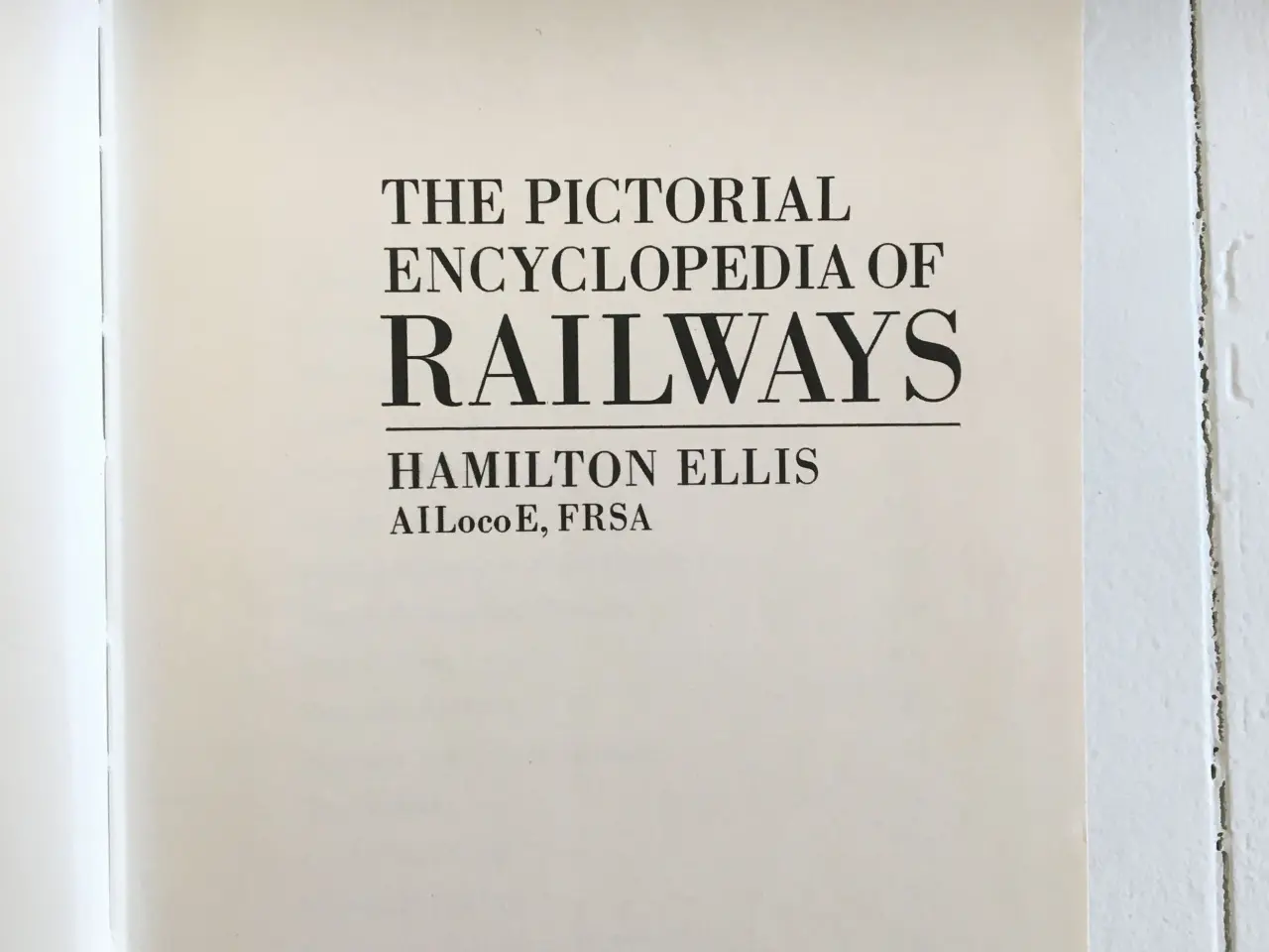 Billede 4 - Jernbane Bog: The Pictorial Encyclopedia of RAILWA