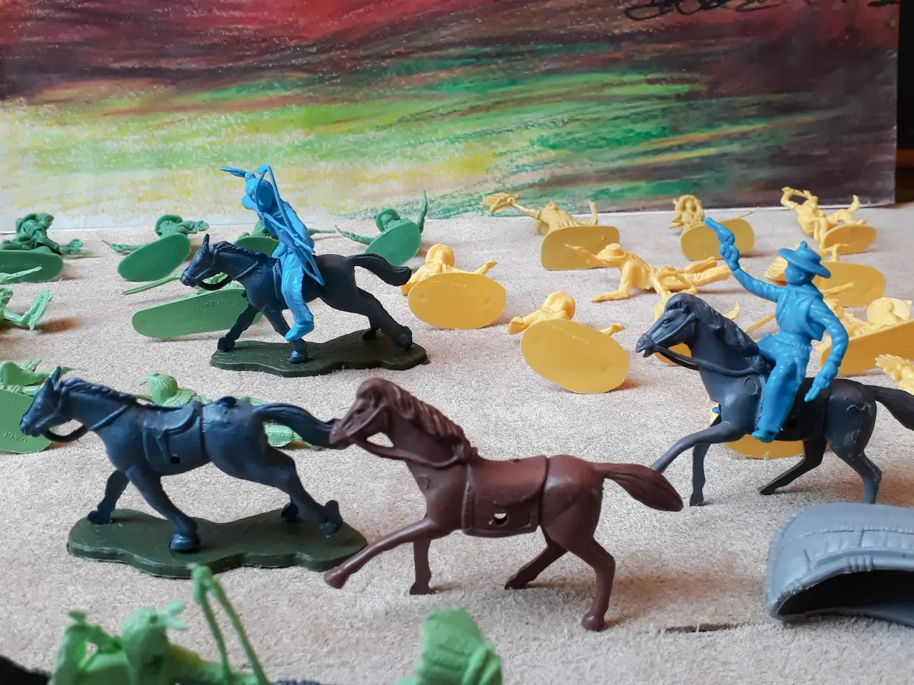 Billede 7 - 87 Dele Cowboy og Indianere