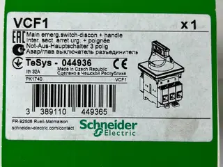 Schneider Electric VCF1 Emergency Stop kontakt 32A