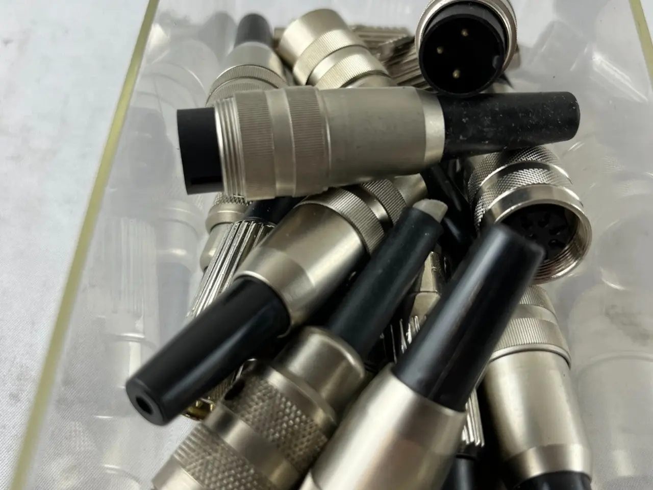 Billede 4 - Circular Metal Connectors Male Female parti