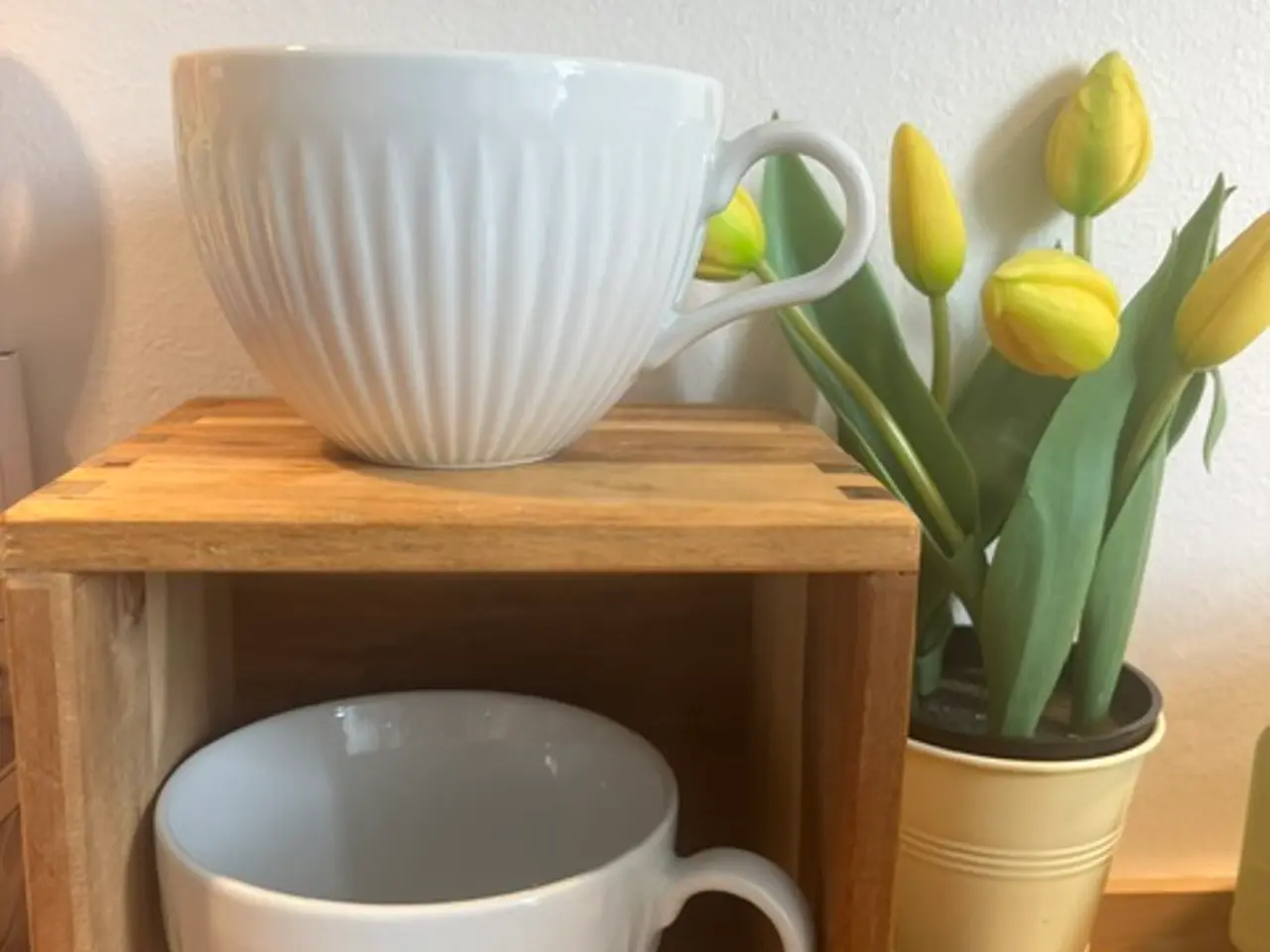 Billede 3 - Lækkert hvidt porcelæn: Eva Trio Legio Nova kopper
