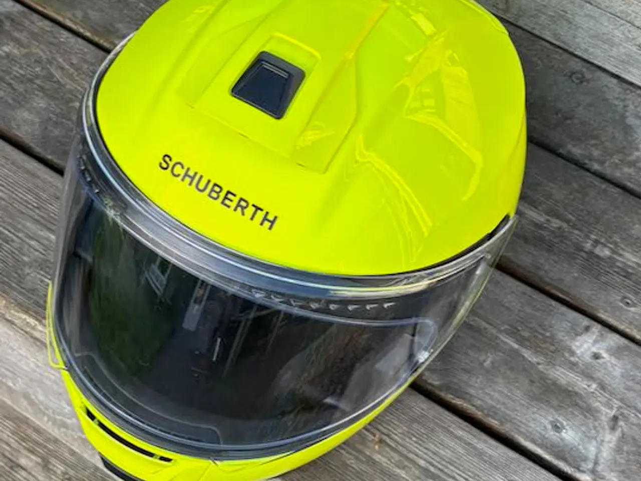 Billede 3 - SCHUBERTH C5 Fluo Yellow, Størrelse L / 59