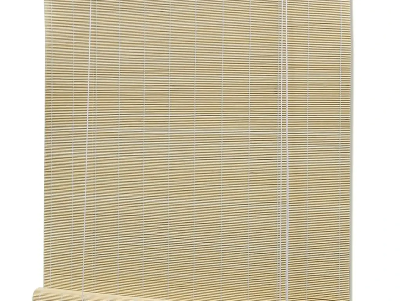 Billede 1 - Bambusrullegardin 120 x 160 cm - naturlig bambus