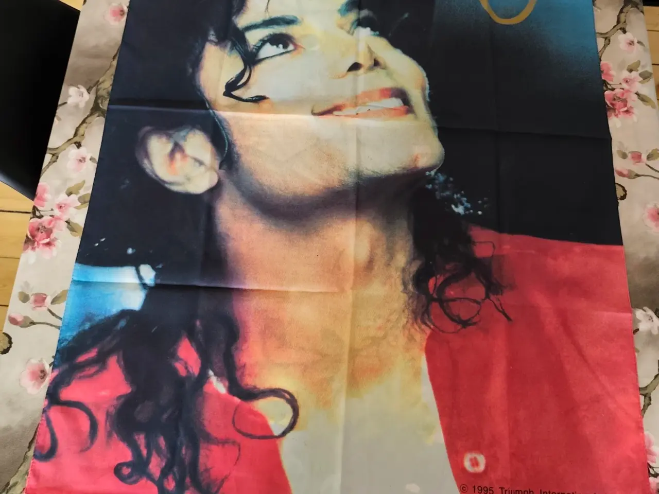 Billede 1 - Stort Michael Jackson flag