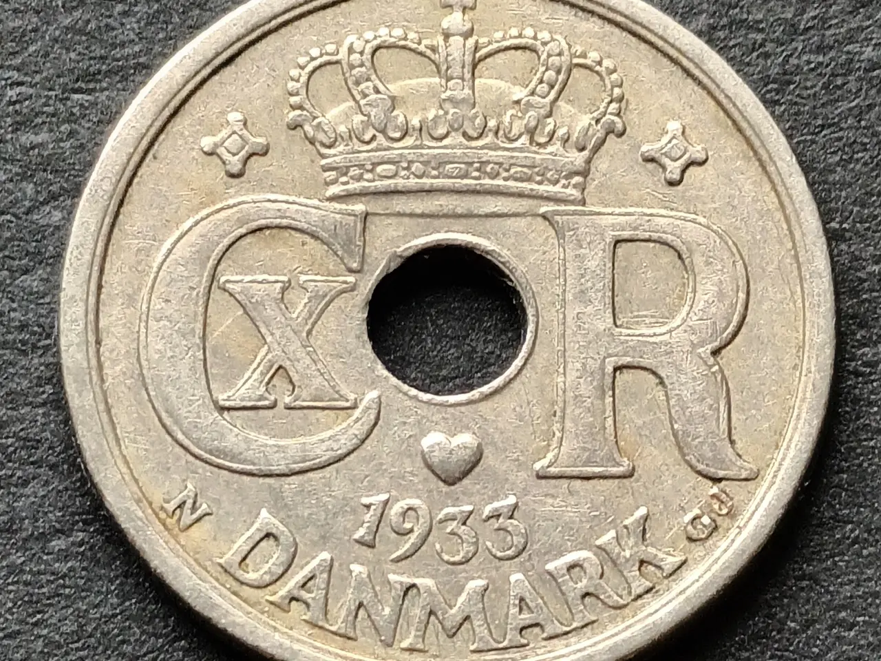 Billede 1 - 25 øre 1933