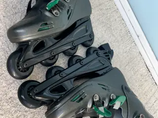 Skates rulleskøjter str 44 grøn/sort