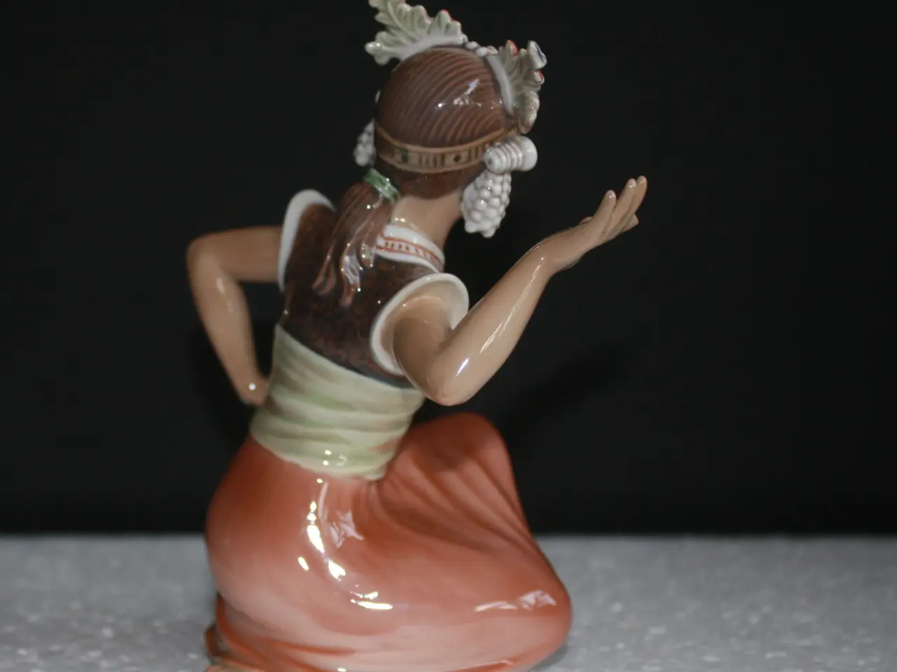 Billede 7 - Dahl Jensen. Orientalsk figur Monuia