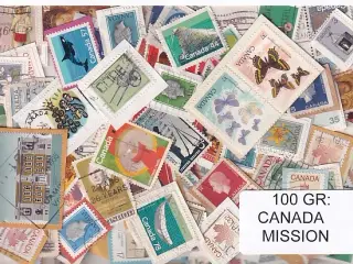 Canada 100 g. Mission - Tæt Klip + Lidt afvaskede - Hjemkommet 1 - 3 - 22