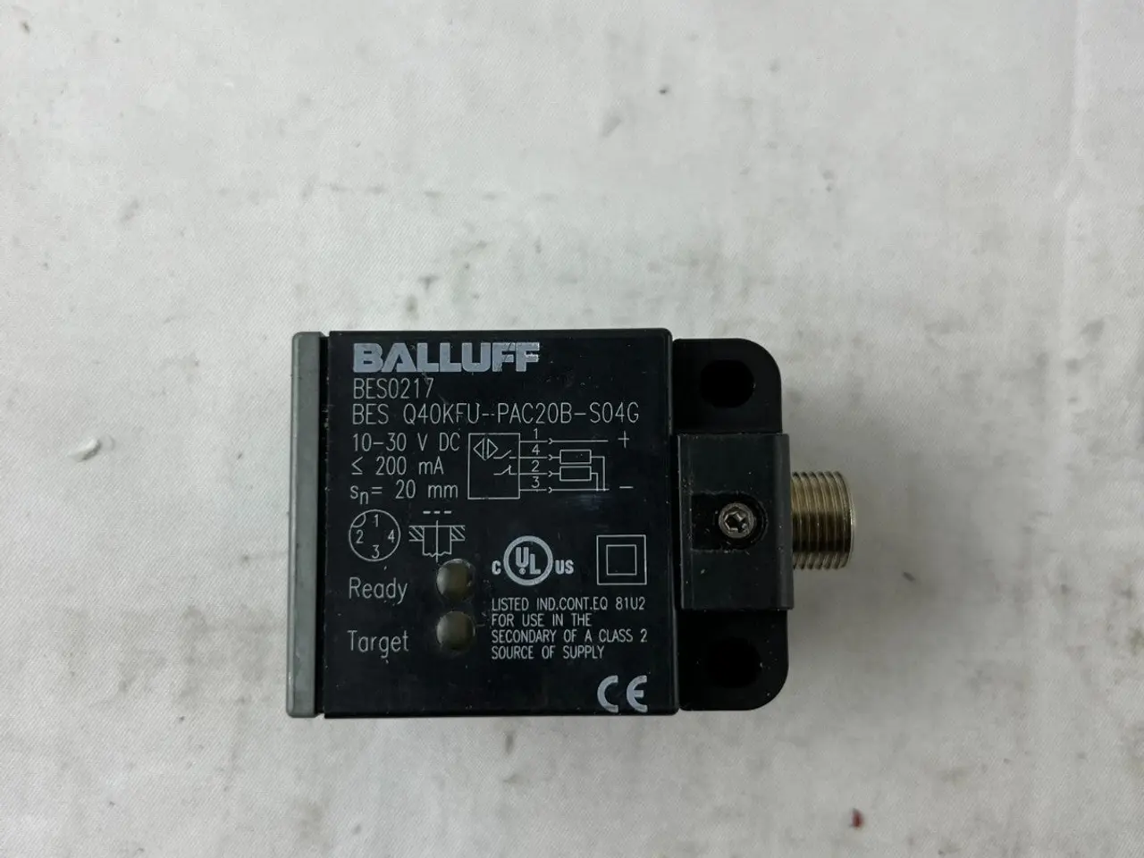 Billede 2 - Balluff BES0217 BES Q40KFU-PAC20B-S04G Inductive