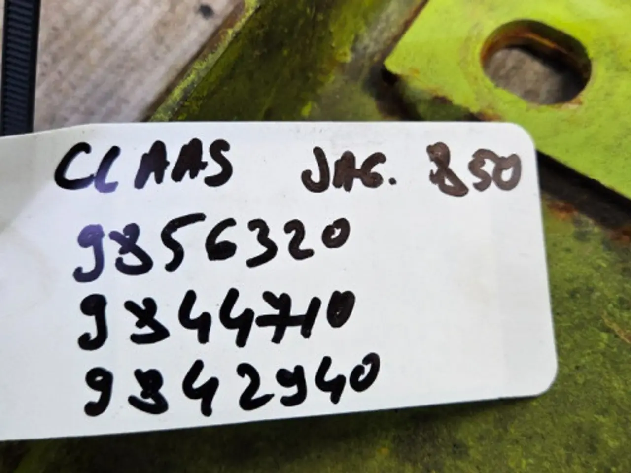 Billede 15 - Claas Jaguar 850 Plade 9856320