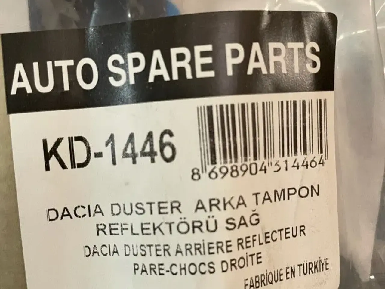 Billede 7 - Bagerste reflekser til Dacia Duster