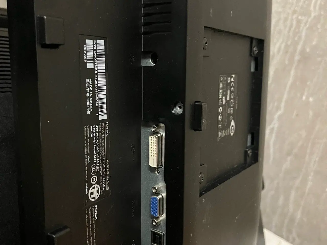 Billede 6 - Dell P2412Hb 24" fladskærm (Full HD)