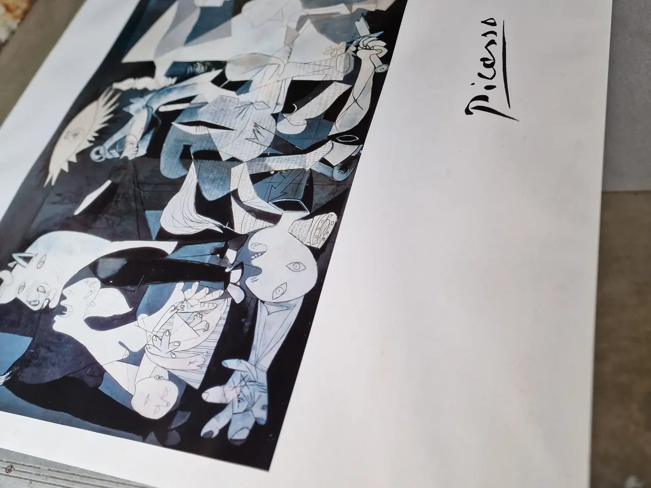 Billede 1 - PICASSO PLAKAT GUERNICA print