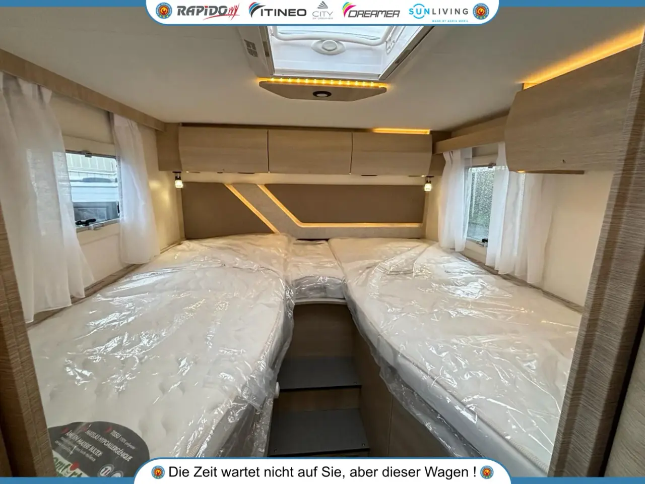 Billede 13 - Rapido 8066DF # Einzelbetten # Winterfest 3,5t-4t