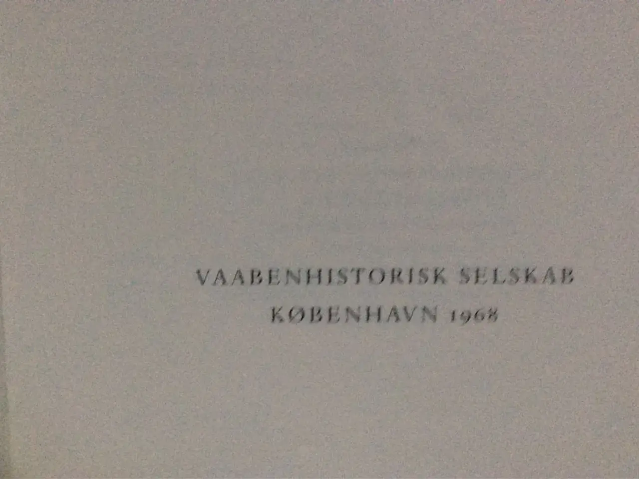 Billede 2 - Våbenhistoriske Årbøger